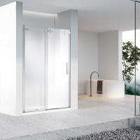 Душевая дверь раздвижная VDS-4CN120CL 1200x1950 профиль хром стекло прозрачное VINCEA