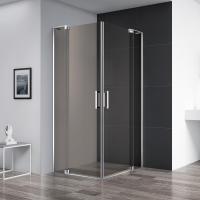 Душевой уголок прямоугольный SLIDER-AH-2-90/100-100/110-BR-Cr (900-1000)x(1000-1100)x1950 Cezares