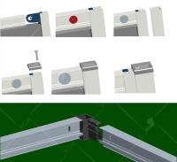 Душевая дверь RGW CL-14B 130*185 32091413-14 профиль Чёрный стекло Прозрачное 5 мм RGW