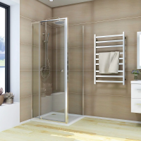 Душевой угол раздвижной прямоугольный RV026-12090-01-C8 1200х900х1950 Цвет профиля Хром Стекло Прозрачное Veconi