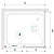 Душевой уголок RGW PA-76 (PA-016 + Z-050-2) прямоугольный  180* 70*195 35087687-11 профиль Хром стекло Прозрачное 6 мм RGW