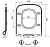 Крышка-сиденье TIMO к унитазам ТК-301, ТК-303 (350*450), шт